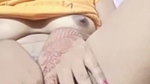 Kirit showing her pink pussy  finger