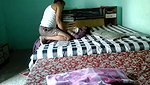 Neighbour uncle enjoying with slim bhabhi