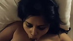 Sexy bhabhi giving deeply Blowjob