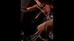 Sexy girl showing her boob inside car  enjoying with bf
