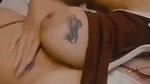 Sexy girl showing her boob