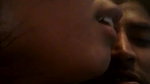 Couple romance and smooching