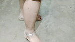 Sumi boob show Anklets payeland toe rings design