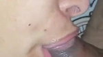 Desi Bhabhi giving nice deep Blowjob