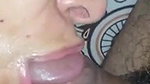 Desi Bhabhi giving nice deep Blowjob