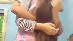 Beautiful paki girl kissing boobs press