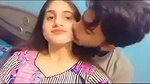 Beautiful paki girl kissing boobs press
