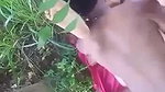 Sexy collage girl fucking in jungle