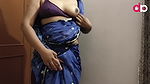 Desi indain maid fucked early in morning in sari