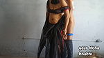 Picked up sister-in-law’s saree and got fucked.