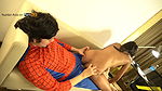 hunter Fucked Indian Bitch in spiderman costume