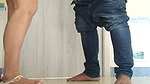 Rinki bhabi Standing fuck doggy style – Hindi Audio