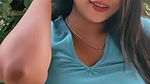 Cute malayali chubby girl huge breasts in blue tshirt