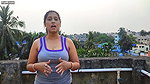 Rupa boob show 5 simple Exercises To Lose Weight At Home Ep- 2