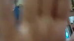 Gf cover face during handjob