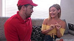 Letting the Pizza Delivery Guy Put His Big Sausage Deep in My Wife