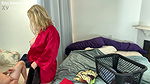 Stepmom lets her stepson fuck her while folding clothes – Erin Electra