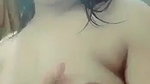 Cute sexy naked selfi play pussy