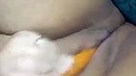 Hot BG girl play carrot