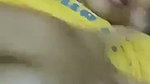Cute girl pressing