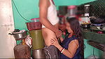 Stepbrother fucks Salu Bhabhi in the kitchen