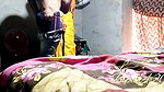 Wearing a yellow saree, I fucked my daughter-in-law