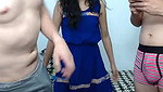 British Indian Girl With Friends – Movies