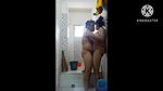 Dogy Style Sex in bathroom