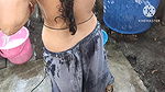 Bhabhi ki hot bathing