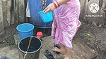 Anita Yadav bathing at night