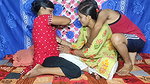 Real Indian Threesome Sex Action