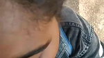 Outdoor blowjob