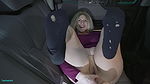 Back seat car quickie smell my feet cum in my pussy cream pie