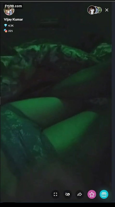 New Indian couple first-time live cam show