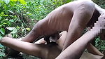 For the first time I took my girlfriend to the woods and fucked