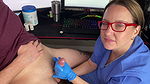 MILF Doctor Creampied by Patient During Medical Examination