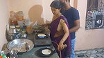 Indian bhabhi ji doing amazing cooking