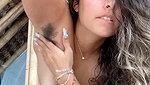 HAIRY INDIAN BABE  SELFSHOT NUDE