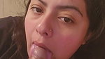 CUTE  CHUBBY GF GIVING  BLOWJOB