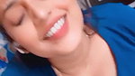 cute desi lady cleavage in blue top 22