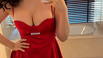 GIORGIA ANDRIANI BOLD BANG DESERVING BABE IN SEXY DRESS UUFFF 24