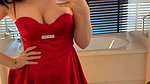 GIORGIA ANDRIANI BOLD BANG DESERVING BABE IN SEXY DRESS UUFFF 24