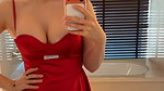 GIORGIA ANDRIANI BOLD BANG DESERVING BABE IN SEXY DRESS UUFFF 24