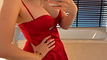 GIORGIA ANDRIANI BOLD BANG DESERVING BABE IN SEXY DRESS UUFFF 22