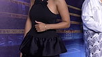 NIA IRRESISTIBLE DIVA SEXY IN OFF SHOULDER DRESS AT EVENT 24