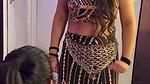 sexy navel of a dancign desi girl 22