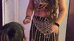sexy navel of a dancign desi girl 22