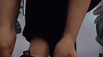 chandini sexy hot navel and tummy in black sport costume 22