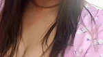 hot dusky marathi lady big tits and cleavage in pink top 22