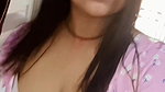 hot dusky marathi lady big tits and cleavage in pink top 22